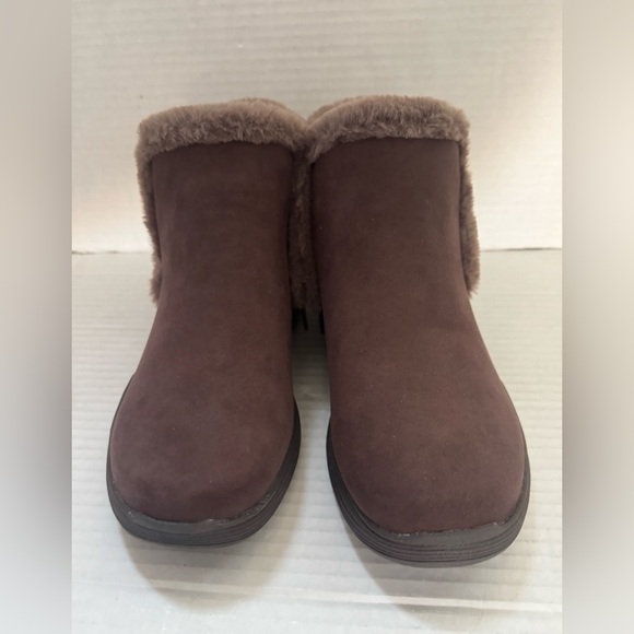 NEW Ryka Amaze Brown Faux Fur Ankle Booties Women’s Shoes Boots‎ Lightweight 5.5 - Picture 4 of 7